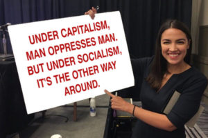 Alexandria Ocasio-Cortez socialist propaganda