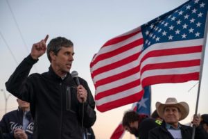 beto orourke at the us mexico border