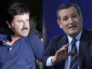 El Chapo Guzman and Ted Cruz