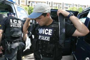 U.S. Immigration and Customs Enforcement agents