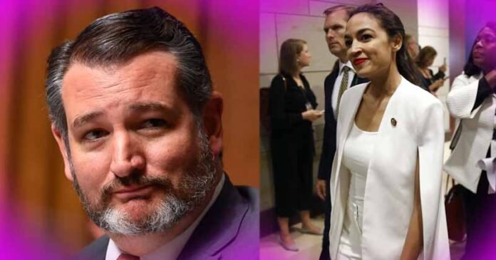 saoctchdgdzgh Texas Senator Ted Cruz- New york Alexandria Ocasio-Cortez