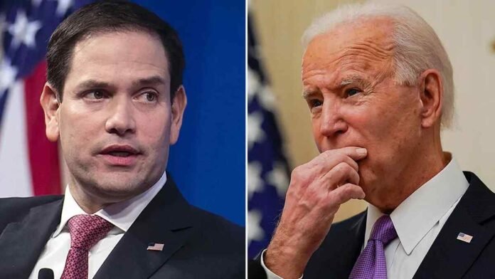 1244008770112025-rubio-biden-feud Rubio slams Biden over alleged 'kill list' given to Taliban