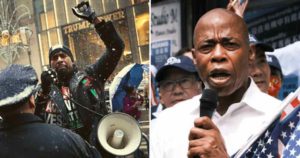 Black Lives Matter leader threatens the mayor of New York with 'fire and bloodshed'