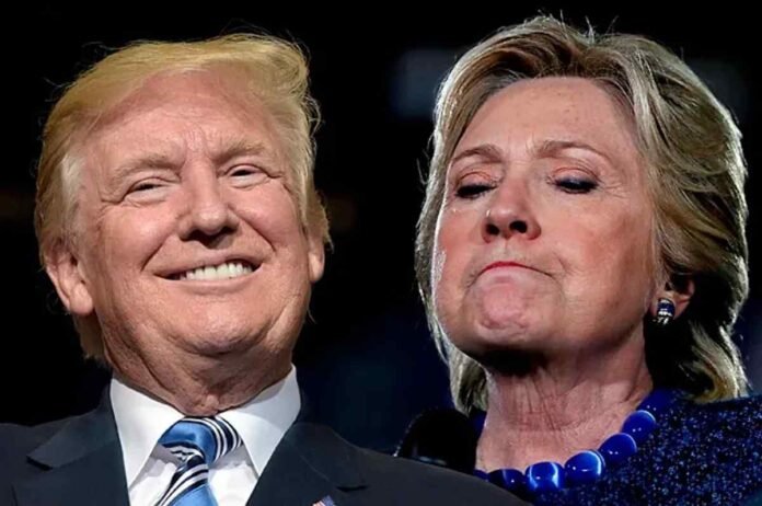 Donald Trump sued Clinton for plotting to link his campaign to Russia