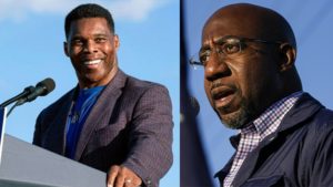 Republican Herschel Walker leads Democrat Raphael Warnock in Tight Senate Race