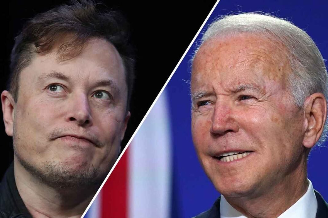 13895647-musk-biden-tesla-2023) Elon Musk Mocks Joe Biden: