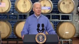 After President’s awkward, inaudible bumbling, Biden gaffe goes viral