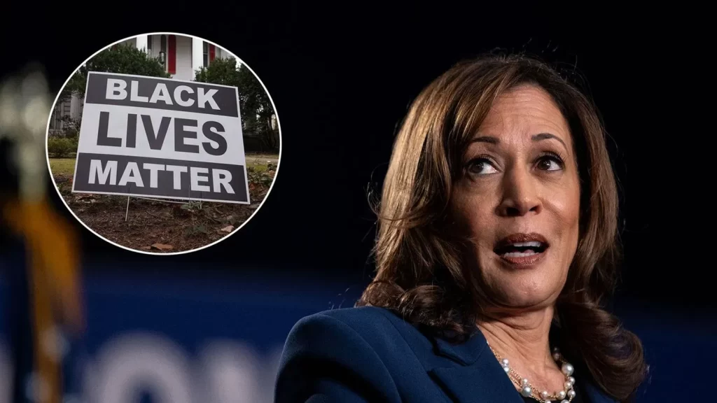 Black Lives Matter calls Kamala Harris’ nomination a “political theater” Black Lives Matter calls Kamala Harris' nomination a "political theater"