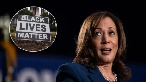 Black Lives Matter calls Kamala Harris' nomination a "political theater"
