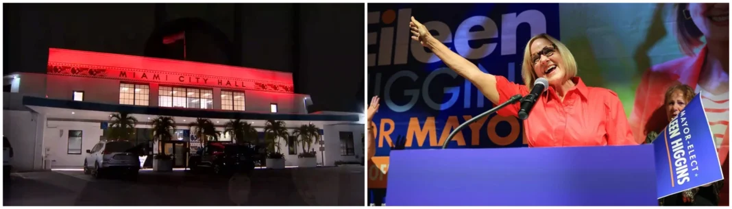 Higgins Claims Miami Mayor’s Office — But Her Win Could Cost the City Higgins Claims Miami Mayor’s Office — But Her Win Could Cost the City