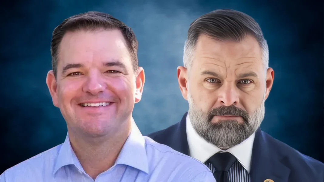 Bale Dalton and Congressman Cory Mills are expected to compete in Florida's 7th Congressional District race in 2026.