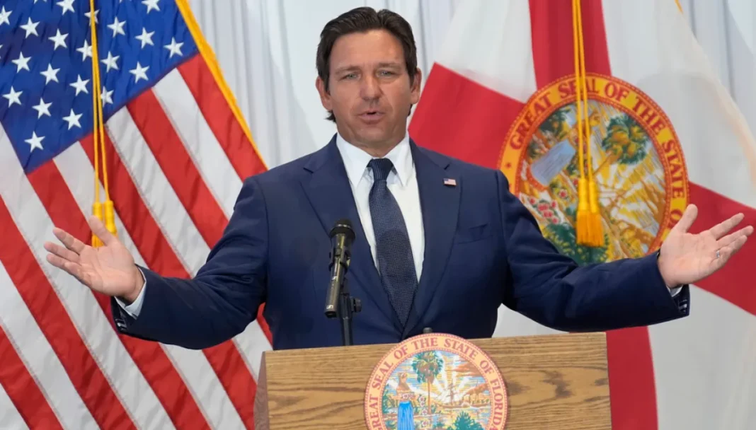 Ron DeSantis Blasts Florida GOP Over Debate Rules as Byron Donalds Remains Lone Candidate to Qualify Florida Governor Ron DeSantis criticizes Republican Party of Florida debate rules during remarks in Tallahassee.