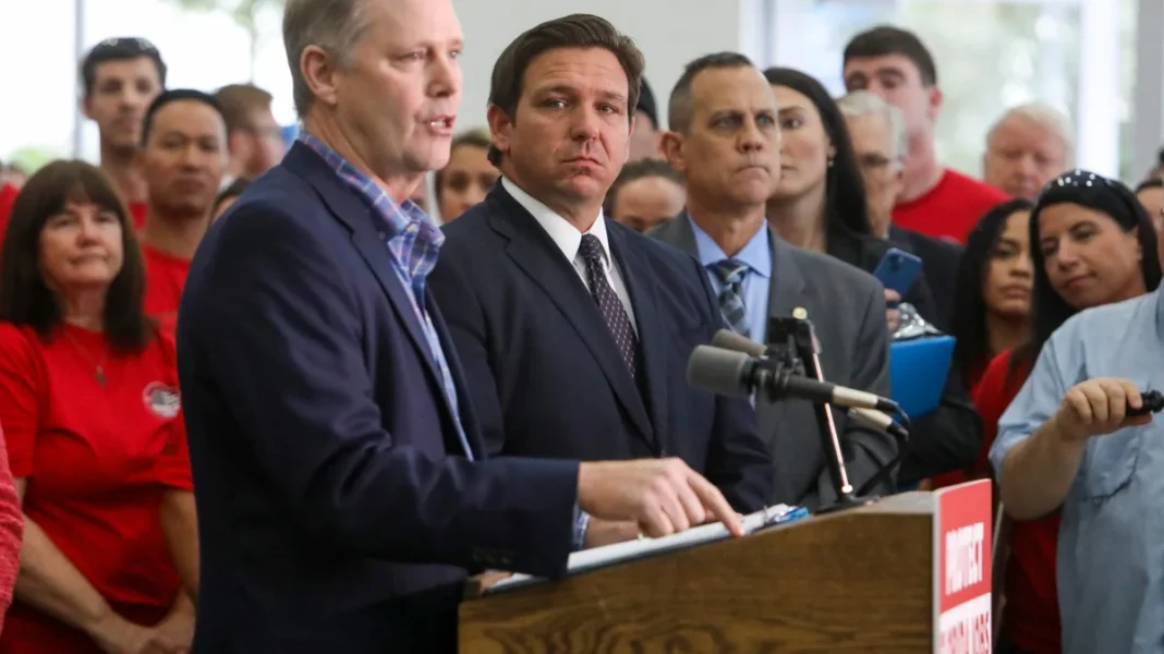 ron-desantis-wilton-simpson-endorsement Florida Gov. Ron DeSantis endorses Agriculture Commissioner Wilton Simpson for re-election.