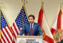 DeSantis Seeks Terrorist Designation for CAIR Florida, Muslim Brotherhood and Antifa Under New State Law Florida Gov. Ron DeSantis announces recommendations to designate several organizations under Florida's new anti-terrorism law during a news conference in Tampa.