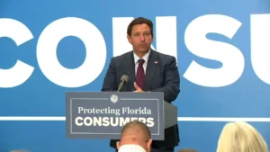 Governor Ron DeSantis signs Florida's SB 484 regulating large-scale data centers.