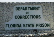 Florida Begins Rare Double-Execution Day, First Scheduled Since 1964 Florida State Prison entrance sign in Bradford County, Florida.