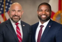 Jay Collins Internal Poll Shows 30% Against Byron Donalds in Florida Governor Race Florida Lt. Gov. Jay Collins and U.S. Rep. Byron Donalds in the 2026 Republican gubernatorial primary