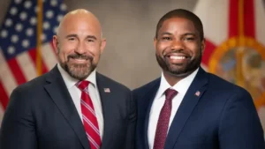 Florida Lt. Gov. Jay Collins and U.S. Rep. Byron Donalds in the 2026 Republican gubernatorial primary