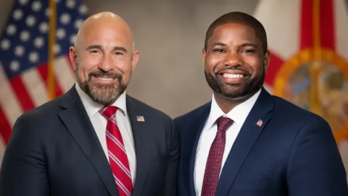 jay-collins-byron-donalds-florida-governor-poll Florida Lt. Gov. Jay Collins and U.S. Rep. Byron Donalds in the 2026 Republican gubernatorial primary