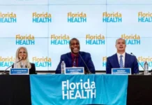 Florida Surgeon General Advises Against Psychiatric Medications for Children Florida Surgeon General Joseph Ladapo at a youth mental-health roundtable in Orlando.