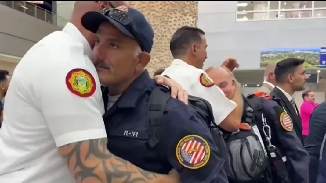 Miami-Dade Fire Rescue Team Returns Home After Venezuela Earthquake Rescue Mission Miami-Dade Fire Rescue members return home after assisting earthquake rescue efforts in Venezuela.