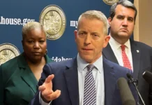 Paul Renner Says Trump ‘Didn’t Do Due Diligence’ Before Endorsing Byron Donalds Paul Renner speaks to reporters during a Florida House press event