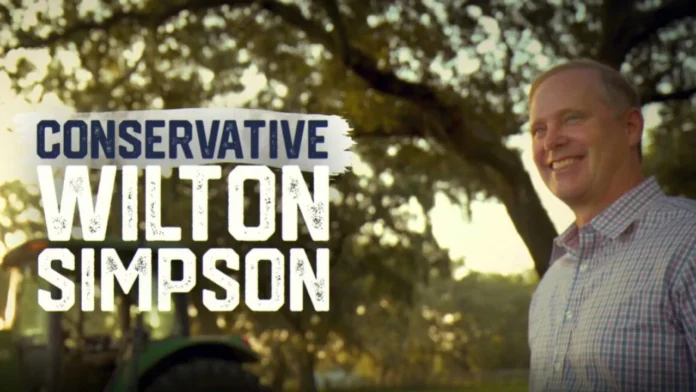 Florida Agriculture Commissioner Wilton Simpson during his 2026 reelection campaign. Campaign finance reports show Simpson entered the election cycle with more than $33 million across his campaign and political committee accounts.