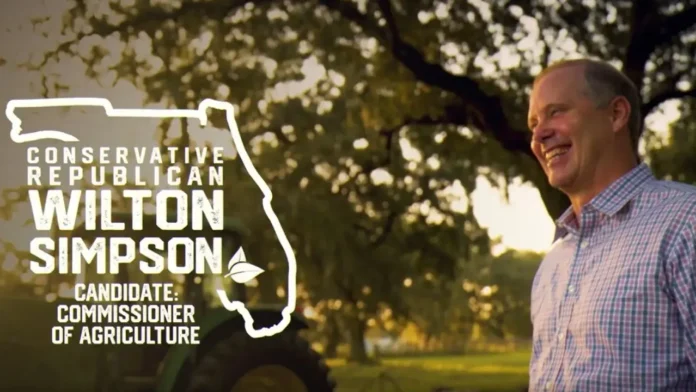 wilton-simpson-florida-chamber-endorsement Florida Agriculture Commissioner Wilton Simpson during his 2026 re-election campaign.