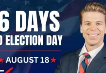 New Poll Shows Austin Rogers Taking 10-Point Lead in Florida CD-2 Republican Primary Austin Rogers, Republican candidate for Florida’s 2nd Congressional District, in a campaign graphic ahead of the Aug. 18 primary.