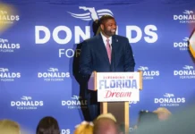 Byron Donalds Challenges David Jolly to Debates as Florida Governor Race Begins Byron Donalds campaigns for Florida governor during the 2026 election