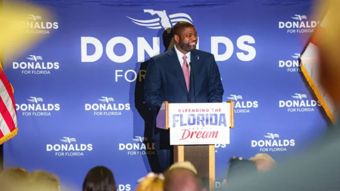 Byron Donalds campaigns for Florida governor during the 2026 election