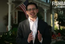 James Fishback Defends Property Tax Plan, Addresses Controversial Remarks in Statewide TV Interview Republican gubernatorial candidate James Fishback speaks during a statewide television interview.