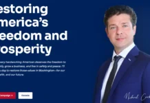Copyright Claims Target Michael Carbonara Coverage as Florida GOP Primary Nears Michael Carbonara campaign image for his Florida congressional campaign.